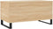 vidaXL - Salontafel - 90x44,5x45 - cm - bewerkt - hout - sonoma - eikenkleurig