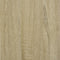 vidaXL - Salontafel - 90x44,5x45 - cm - bewerkt - hout - sonoma - eikenkleurig
