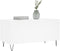 vidaXL - Salontafel - 90x44,5x45 - cm - bewerkt - hout - wit