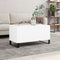 vidaXL - Salontafel - 90x44,5x45 - cm - bewerkt - hout - wit