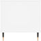 vidaXL - Salontafel - 90x44,5x45 - cm - bewerkt - hout - wit