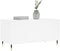 vidaXL - Salontafel - 90x44,5x45 - cm - bewerkt - hout - wit