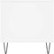 vidaXL - Salontafel - 90x44,5x45 - cm - bewerkt - hout - wit