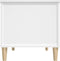 vidaXL - Salontafel - 90x44,5x45 - cm - bewerkt - hout - wit
