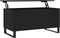 vidaXL - Salontafel - 90x44,5x45 - cm - bewerkt - hout - zwart