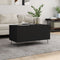vidaXL - Salontafel - 90x44,5x45 - cm - bewerkt - hout - zwart