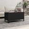 vidaXL - Salontafel - 90x44,5x45 - cm - bewerkt - hout - zwart
