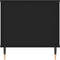vidaXL - Salontafel - 90x44,5x45 - cm - bewerkt - hout - zwart