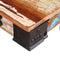 vidaXL - Salontafel - 90x45x35 - cm - gerecycled - hout