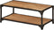 vidaXL - Salontafel - 90x45x35 - cm - massief - acaciahout