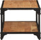 vidaXL - Salontafel - 90x45x35 - cm - massief - acaciahout