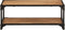 vidaXL - Salontafel - 90x45x35 - cm - massief - acaciahout