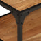 vidaXL - Salontafel - 90x45x35 - cm - massief - acaciahout