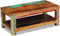 vidaXL - Salontafel - 90x45x35 - cm - massief - gerecycled - hout