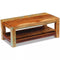 vidaXL - Salontafel - 90x45x35 - cm - massief - gerecycled - hout