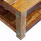 vidaXL - Salontafel - 90x45x35 - cm - massief - gerecycled - hout