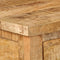 vidaXL - Salontafel - 90x45x35 - cm - massief - mangohout