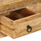 vidaXL - Salontafel - 90x45x35 - cm - massief - mangohout