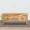 vidaXL - Salontafel - 90x45x35 - cm - massief - mangohout