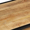 vidaXL - Salontafel - 90x45x35 - cm - massief - ruw - mangohout