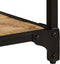 vidaXL - Salontafel - 90x45x35 - cm - massief - ruw - mangohout