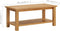 vidaXL - Salontafel - 90x45x40 - cm - massief - eikenhout