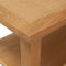 vidaXL - Salontafel - 90x45x40 - cm - massief - eikenhout