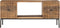 vidaXL - Salontafel - 90x45x40 - cm - massief - mangohout