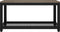 vidaXL - Salontafel - 90x45x45 - cm - MDF - en - ijzer - grijs - en - zwart