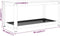 vidaXL - Salontafel - 90x45x45 - cm - MDF - en - ijzer - lichtbruin - en - zwart
