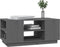vidaXL - Salontafel - 90x49x40,5 - cm - massief - grenenhout - grijs