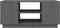 vidaXL - Salontafel - 90x49x40,5 - cm - massief - grenenhout - grijs