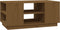 vidaXL - Salontafel - 90x49x40,5 - cm - massief - grenenhout - honingbruin