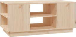 vidaXL - Salontafel - 90x49x40,5 - cm - massief - grenenhout