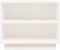 vidaXL - Salontafel - 90x49x40,5 - cm - massief - grenenhout - wit