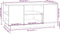 vidaXL - Salontafel - 90x49x40,5 - cm - massief - grenenhout - zwart