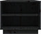vidaXL - Salontafel - 90x49x40,5 - cm - massief - grenenhout - zwart