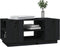 vidaXL - Salontafel - 90x49x40,5 - cm - massief - grenenhout - zwart