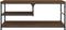 vidaXL - Salontafel - 90x49x40 - cm - bewerkt - hout - bruin - eikenkleur