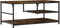 vidaXL - Salontafel - 90x49x40 - cm - bewerkt - hout - gerookt - eikenkleurig