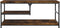 vidaXL - Salontafel - 90x49x40 - cm - bewerkt - hout - gerookt - eikenkleurig