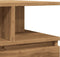 vidaXL - Salontafel - 90x49x45 - cm - bewerkt - hout - artisanaal - eikenkleurig