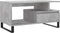 vidaXL - Salontafel - 90x49x45 - cm - bewerkt - hout - betongrijs