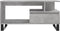 vidaXL - Salontafel - 90x49x45 - cm - bewerkt - hout - betongrijs