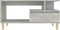 vidaXL - Salontafel - 90x49x45 - cm - bewerkt - hout - betongrijs