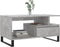 vidaXL - Salontafel - 90x49x45 - cm - bewerkt - hout - betongrijs