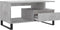 vidaXL - Salontafel - 90x49x45 - cm - bewerkt - hout - betongrijs