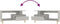 vidaXL - Salontafel - 90x49x45 - cm - bewerkt - hout - betongrijs