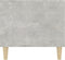 vidaXL - Salontafel - 90x49x45 - cm - bewerkt - hout - betongrijs