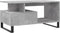 vidaXL - Salontafel - 90x49x45 - cm - bewerkt - hout - betongrijs